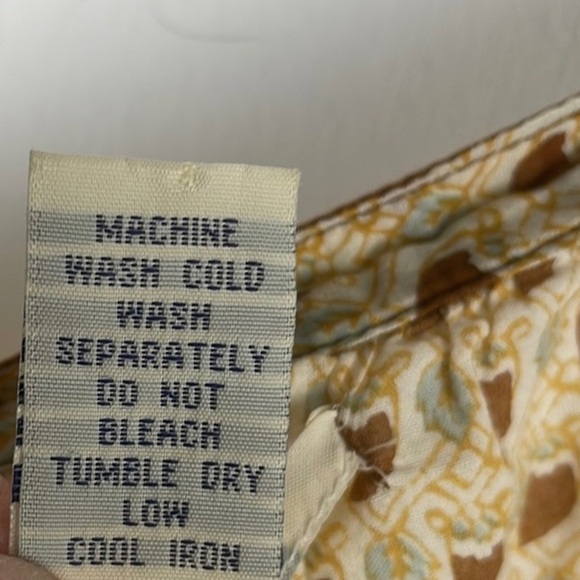 Lucky Brand 100% cotton Top V Neck long sleeve elastic at wrist. Sz Small - Picture 4 of 11